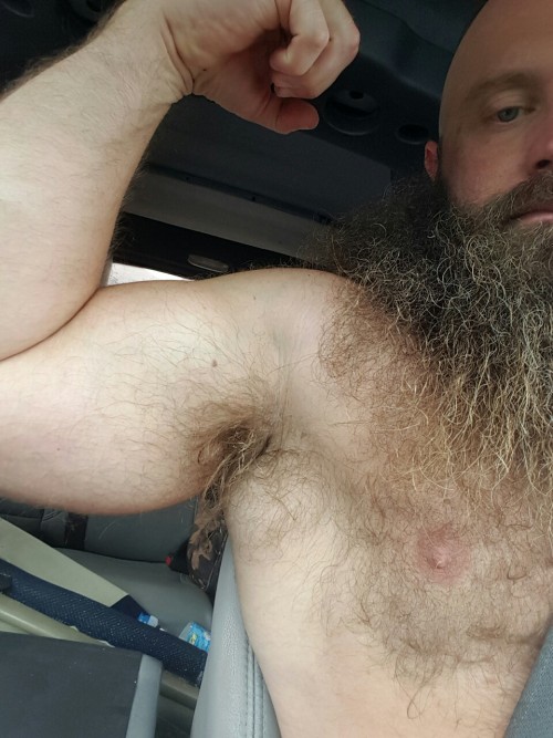 cigarpervdad: beardedmusclemaster: Master’s ripe pit. Only worthy faggots get to enjoy Master’s sce