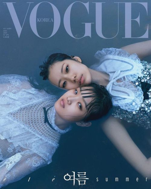 BOMI YOUN and HEEJUNG PARK photographed for Vogue Korea June 2019