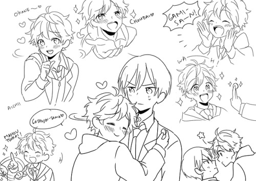 Subaru cute moments on enstars anime episode 1 uvu &lt;3