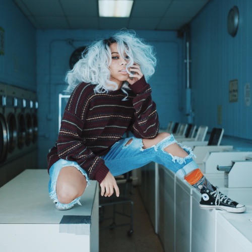 kieraplease: kieraplease:Model: Kieraplease  Shot by LvtrkevinHappy Blackout babes <3