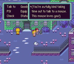 steelstepladder:  Earthbound has a way of