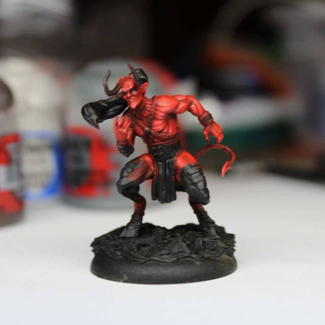 gameoftravel:  Lelu, The Red Neverborn Devil. work in progress