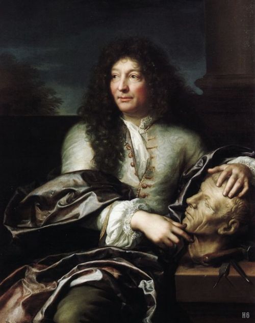 hadrian6:  Portrait of Girardon. 1683. Gabriel Revel. French. 1643-1712. oil on canvas. http://hadrian6.tumblr.com 