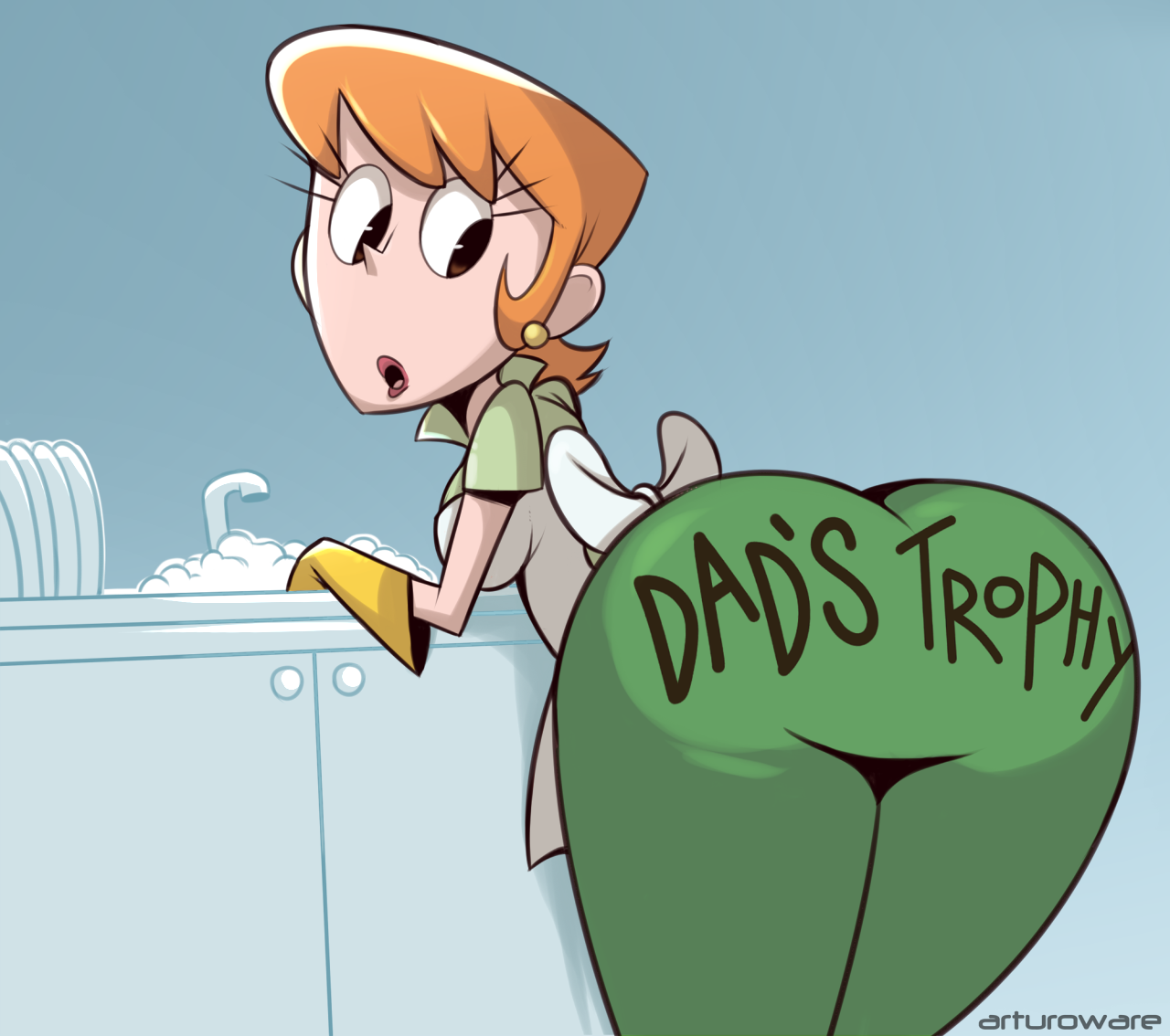 arturoware:People wanted Wendy’s drawings.I give them Dexter’s Mom. still ;9