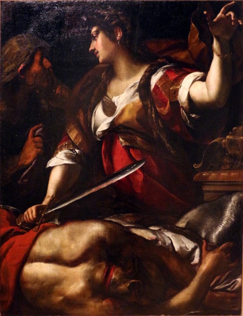 hildegardavon:Giulio Cesare Procaccini, 1574-1625Judith with the head of Holofernes, ca.1620 Pinacot