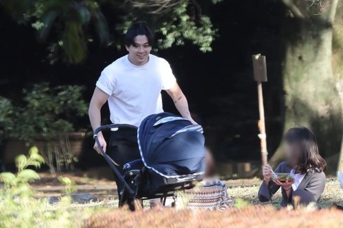 Spending Time With His Baby!