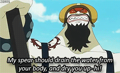 zoans:One Piece 30 Day ChallengeDay 20: favourite running gagBrook’s skull jokes/references to being