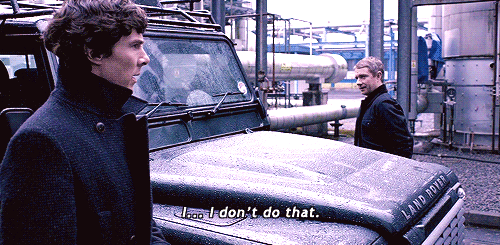 castlesbuiltintheair-deactivate:Johnlock  +  are you sure you’re not flirting (Part 11 / ?)