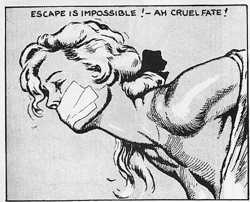 mydearfetish:  The Adventures of Sweet Gwendoline. John Willie. 
