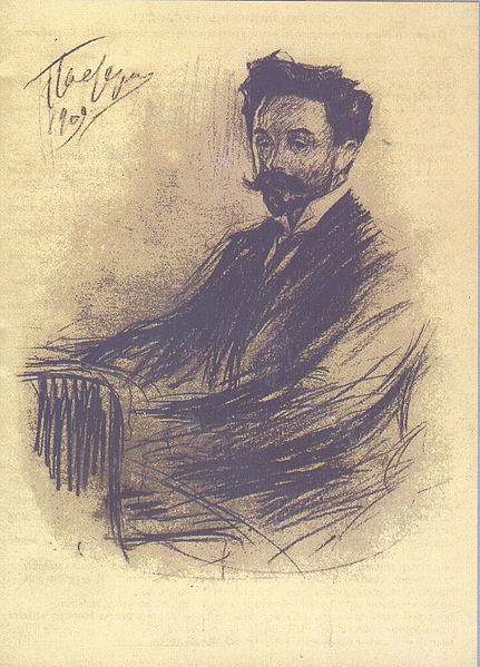 Alexander Scriabin by Leonid Pasternak
