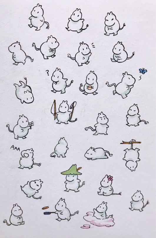 stah-l: round moomin time 