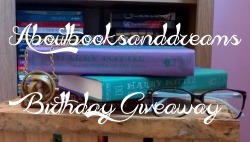aboutbooksanddreams:  Hello, everybody!So, my birthday is getting close and to celebrate that (and the fact that I’ve reached an incredible milestone), I decided to do a BOOK GIVEAWAY!Here is what you need to know:You do not have to be following me