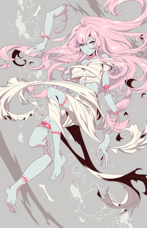 devilscandycomic:  Pandora in formaldehyde~<3 