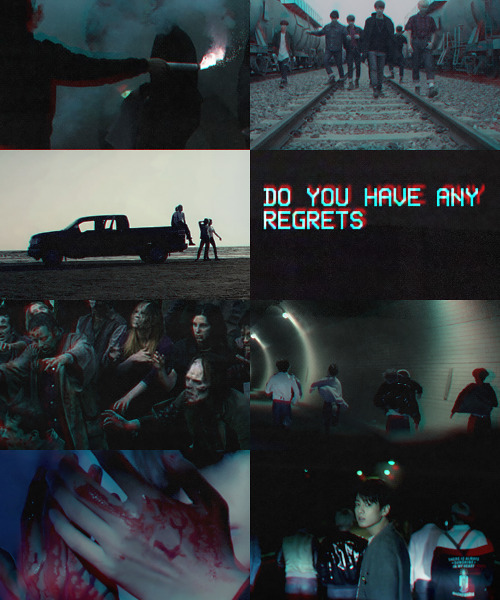 bts hyyh era: zombie apocalypse!au