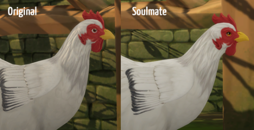 someone-elsa:Soulmate Eyes - Cottage Living AnimalsDefault replacement textures for Cottage Living