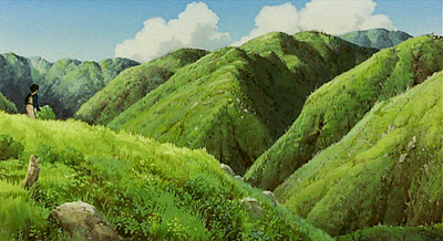 glazedeye-s:studio ghibli + nature scenario