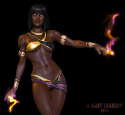 mortalkombatshrine:  Sexy Pyromancer by Lady