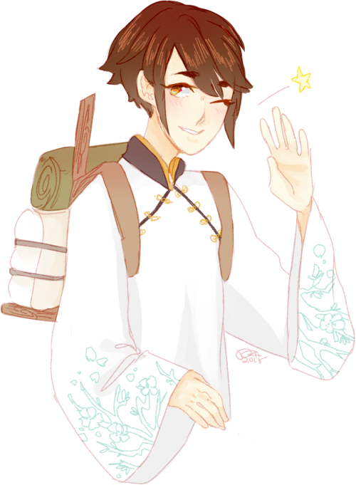 remewt:i didnt know how to draw his sleeves on his fantasia outfit, so i revised
