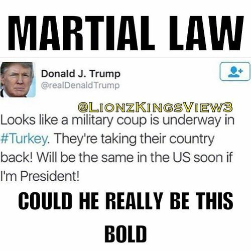 @Regrann from @lionzkingsview3-When your entertainment becomes reality#SummerIfChaos - #MartialLaw -