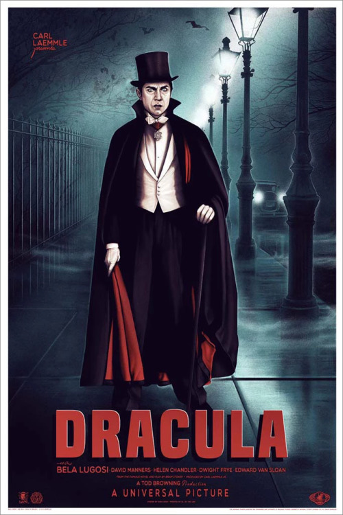 Dracula by Sara Deck / Facebook / Twitter / Instagram / Store  24&quot; x 36&quot; scre