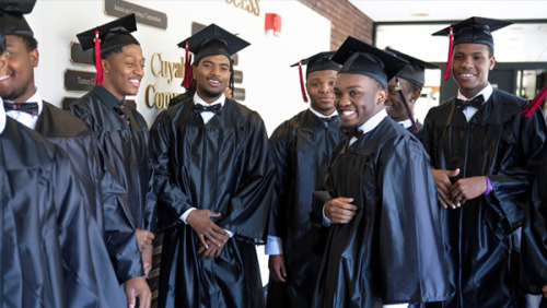 lagonegirl: Something else you’ll never see on tv Ginn Academy, the first all-male public high