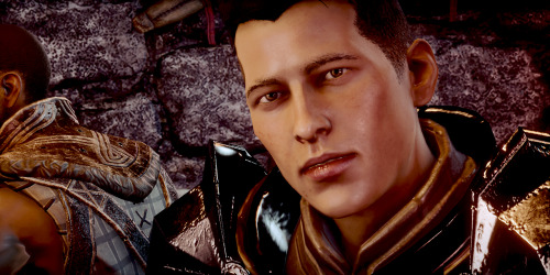 thingsinlifeyoujustdo:Gif Request Meme:Dragon Age + Favorite Minor Character: Cremisius “Krem” Aclas