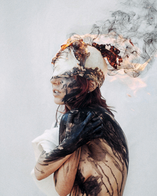 asylum-art-2:DarkAngelØne“Native American digital artist, DarkAngelØne, collaborates