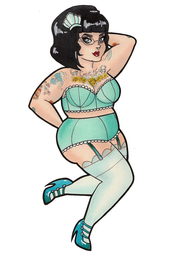 daintydystopia:  notquiteapinup as Sugar Super Nova. Part of the troupe thefemmefatalesburlesque by