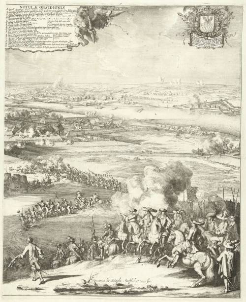 georgy-konstantinovich-zhukov:Charles V, Duke of Lorraine lays siege to the French fortress at Phili