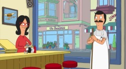 ly0nheart1:  trippingonjlaw:  Are we not going to discuss this   Bobs Burgers is pure genius.