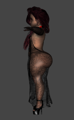 rivaliant:  What I i’ve been working on the last few days  Omg&hellip;&hellip;she looking so nice in that dress