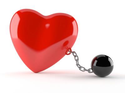 love…while it is many things…is NOT a ball and chain. so dont make it that way