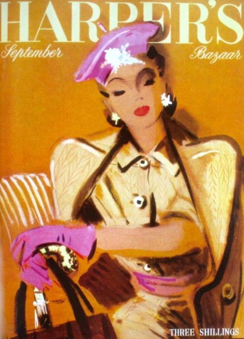 XXX   Harper’s Bazaar September 1944       photo