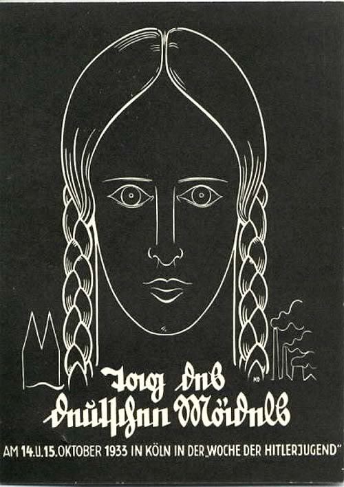 solar-aestheticss:  Women in the Third Reich, propaganda   🚀
