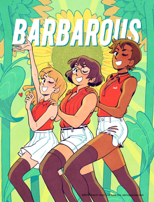 barbarous: BARBAROUS IS BACK! Here’s the Chapter 4 cover! Page 1 will go up on Thursday! 