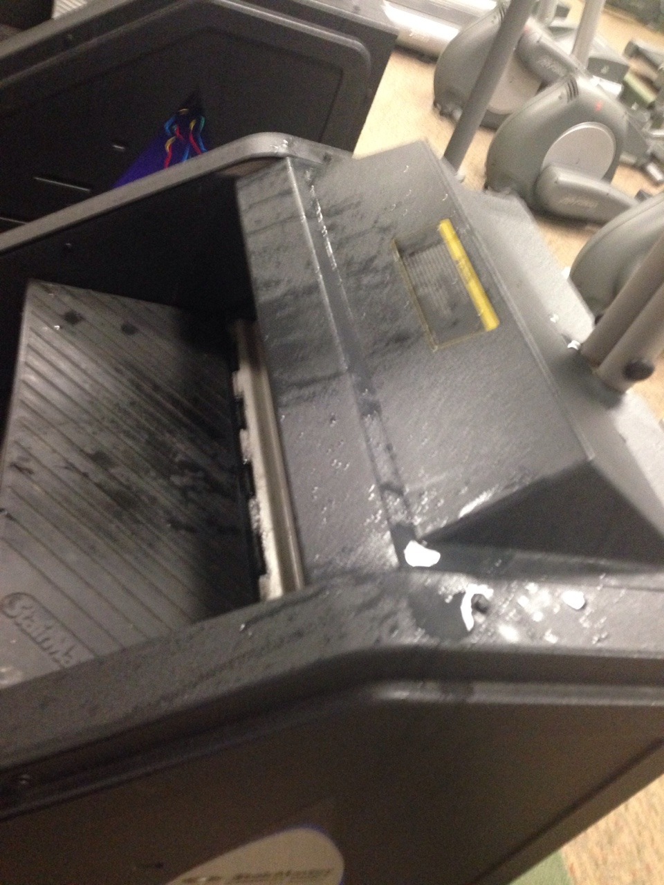 How it should look after cardio. The wetter the better.