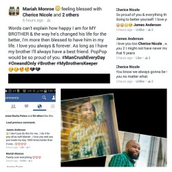 @mariah_monroe22 @cherice_nicolex3 &hellip;you two don&rsquo;t know how much you made my day&hellip;out of all the people who acknowledged me, liked, or commented on my photos&hellip;it was only right the most touching came from my REAL RIDE OR DIE CHICKS