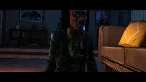 jemthecrystalgem:   artemispanthar:  There’s some Yellow Diamond affiliated pillows in The Walking Dead: Michonne  There’s another walking dead game?? OMG why have I not heard this.   yea! A miniseries focusing on Michonne. It was announced some time