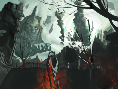 rudimentree: Dragon Age Inquisition Environments I’ve painted on paintberri. Finally all in on