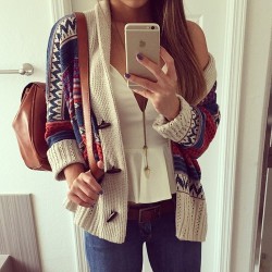 fashionsensexoxo:  Get this cute cardigan right here ! 