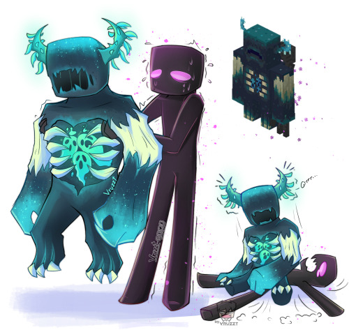 Minecraft enderman fanart