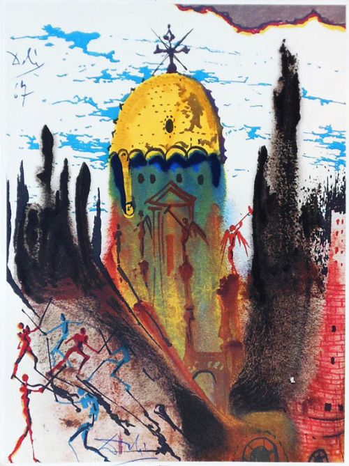 sgabrioz:piccolomostro:karamazove:Salvador Dalí’s Rare 1975 Illustrations for Romeo & Julietahah