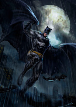 Batman (fanart) by dleoblack 