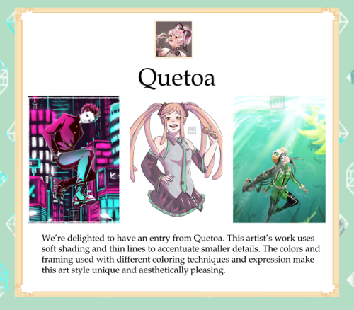 hnkfashionzine2018:@quetoa is one of the artists participating in this zine so let’s show them some 