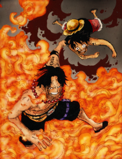 portqasdace-archive: You’ve gotten stronger, Luffy!I’ll be better than you someday, Ace!!
