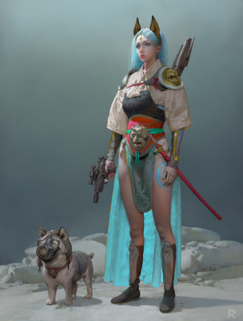  Happy new yeah TangMengLingRuan Jia https://www.artstation.com/artwork/W2X5By