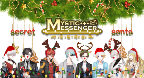 mysmes-secret-santa: Mystic Messenger: Secret Santa 2018 More info under the cut! Keep reading