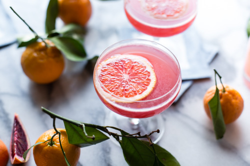 sweetoothgirl:    sparkling citrus, lillet & prosecco punch  