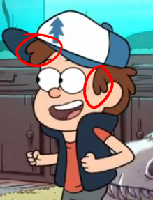 sgt-vandoodle:  all im saying isif the way the pines family is drawn, and other families in gravity falls are drawn, to display shared characteristics, like for exampleand then…grunkle4grandpa  Proves nothing