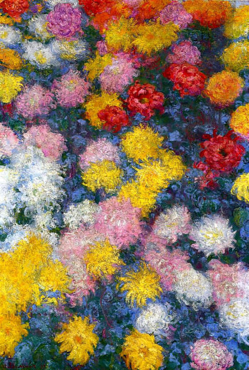 proleutimpressionists:  At the RA (20)Monet’s fashionable chrysanthemums The exhibition &lsquo